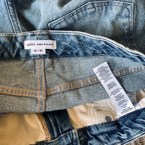 - NEW Good American Good 90's Straight BX1 - Picture 12 of 13